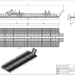Понтонная платформа - паром, грузоподъемностью 45 тонн., Кемерово